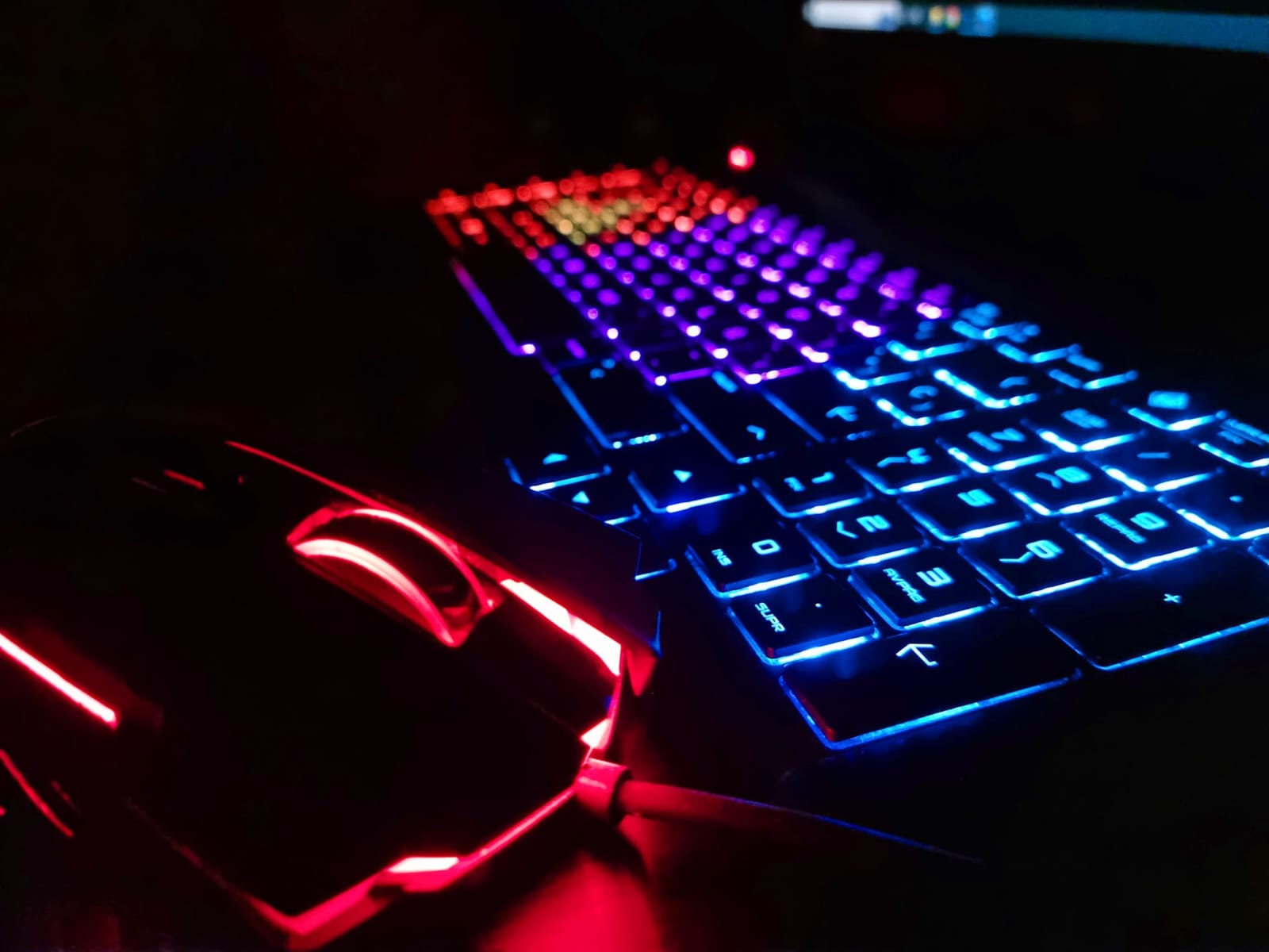 Keyboard and mouse